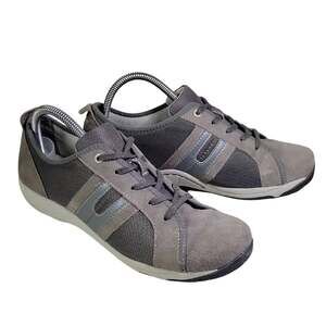Dansko Heidi Grey Athletic Lace Up Sneakers Womens Size 41 US Size 10.5 - 11